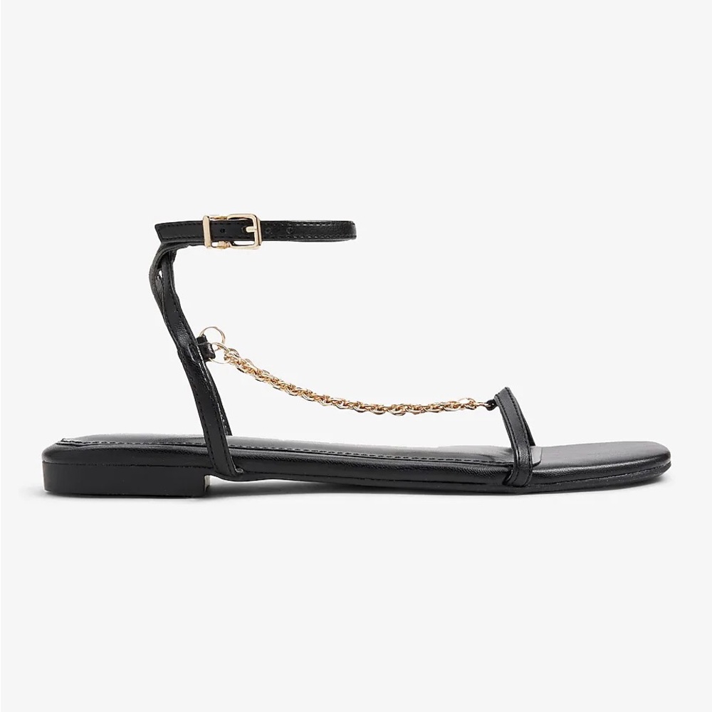 Chain Flat Sandals